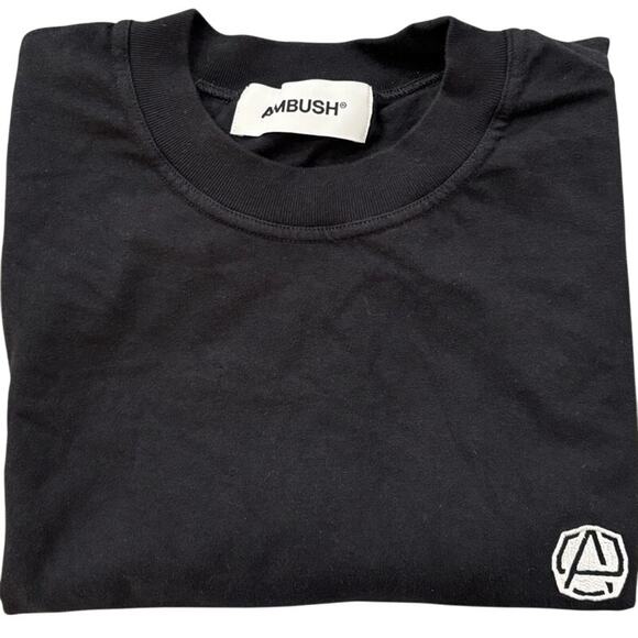 AMBUSH Emblem Basic T-Shirt Cotton Black XS - Picture 8 of 8